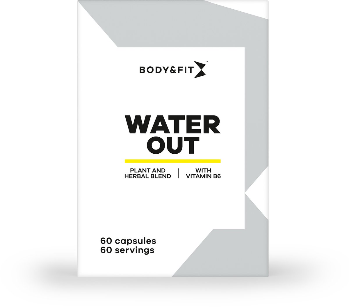 Body & Fit Water Out - Afslankpillen - Afvallen - Fatburner - 2 Maanden Verpakking - 60 Capsules - Body & Fit
