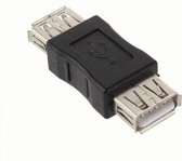 Adapter USB 2.0 Type A naar A - Zwart - Universele