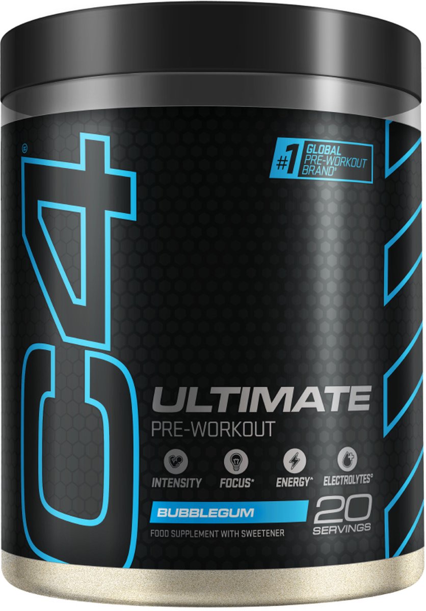 Goedkoopste Cellucor C4 Ultimate Performance Pre Workout - Bubble Gum - 20 doseringen (508 gram