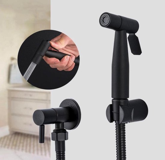 Douchette Bidet - Douche Toilettes - Noir Mat - Shattaf - Taharet