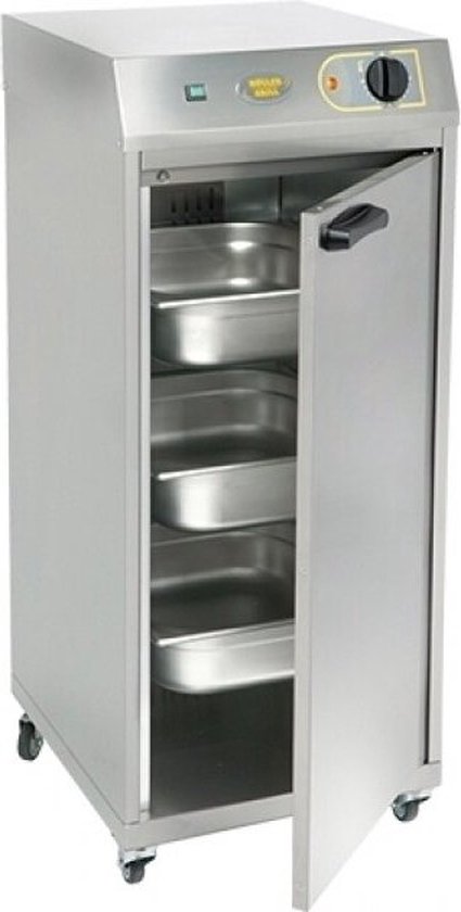 Foto: Warmhoudkast cap 3xgn2 3 roller grill 304080 horeca professioneel