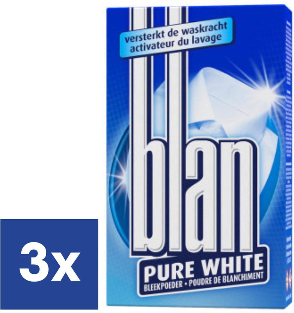 Blan Bleekpoeder Pure White - 3 x 500 g