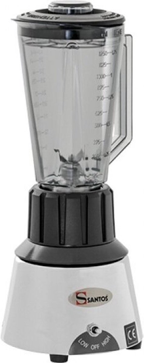 Blender N.33-Deluxe Chroom - 1,25L - Santos BAR BLENDER #33 - Horeca & Professioneel