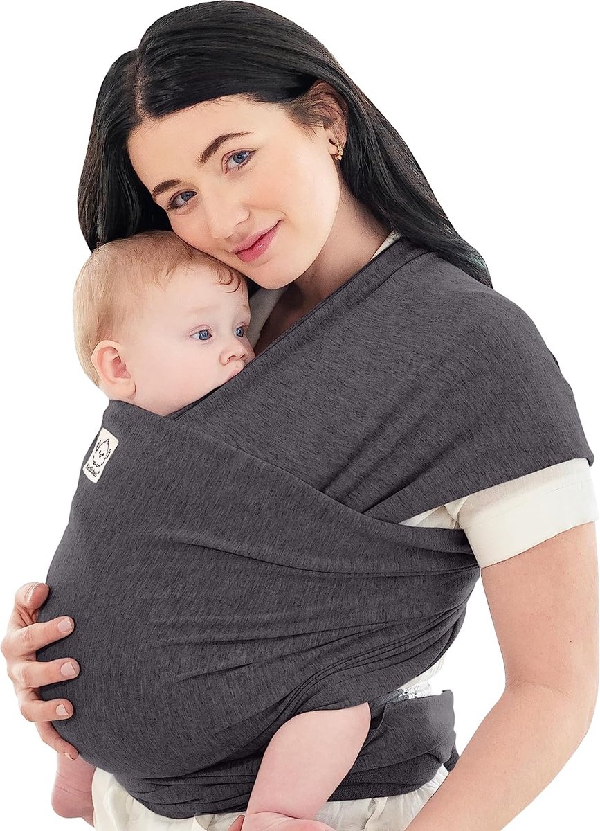 babydrager, babydrager, babydrager, vanaf de geboorte, babydrager, babydrager vanaf de geboorte, babydraagdoek (Mystic Grey)