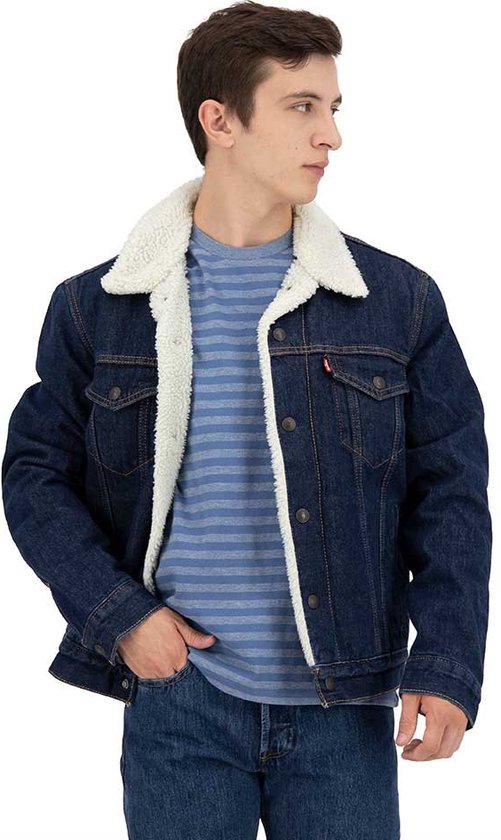 De Ex Machina Blue Polyester Mesh Back Trucker Hat