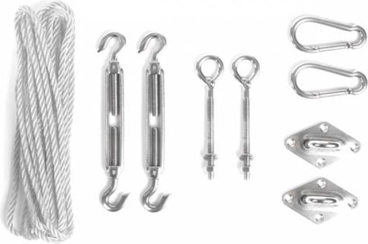 8 X RVS Bevestigingsset