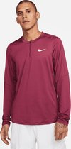 Nike Court Dri-Fit Advantage Top - Running Top - Rood - Heren