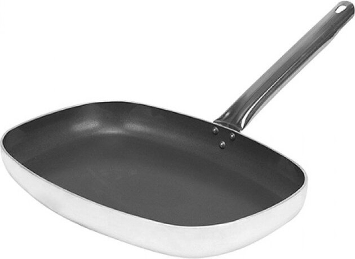 Lyonnaiserpan 38X26cm - Pujadas - Aluminium 720175 - Horeca & Professioneel