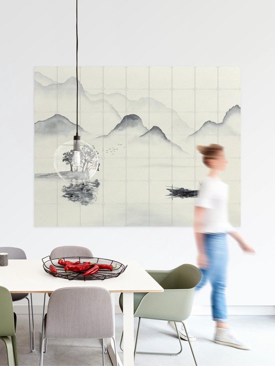 IXXI Matin de pêche - Décoration murale - 100 x 140 cm