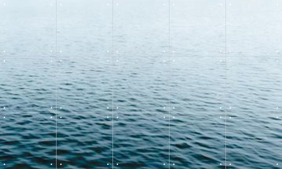 IXXI Blue Water - Wanddecoratie - Fotografie - 100 x 60 cm