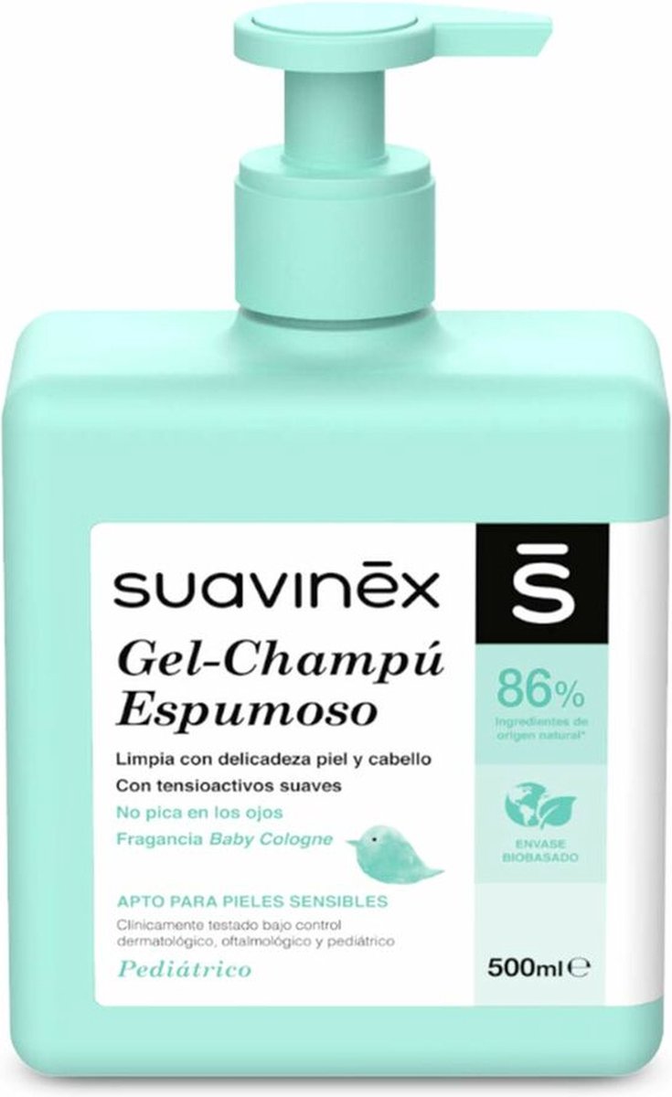 Kindershampoo Suavinex Schuimend (500 ml)