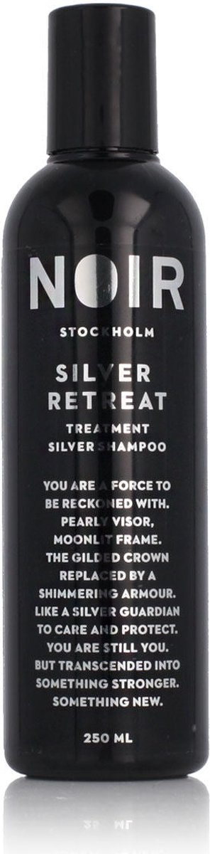 Shampoo for Blonde or Graying Hair Noir Stockholm Silver Retreat (250 ml)