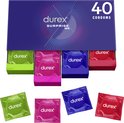Durex Surprise Me - 40 condooms - Stimulerende Voordeelverpakking Voor Meer Plezier