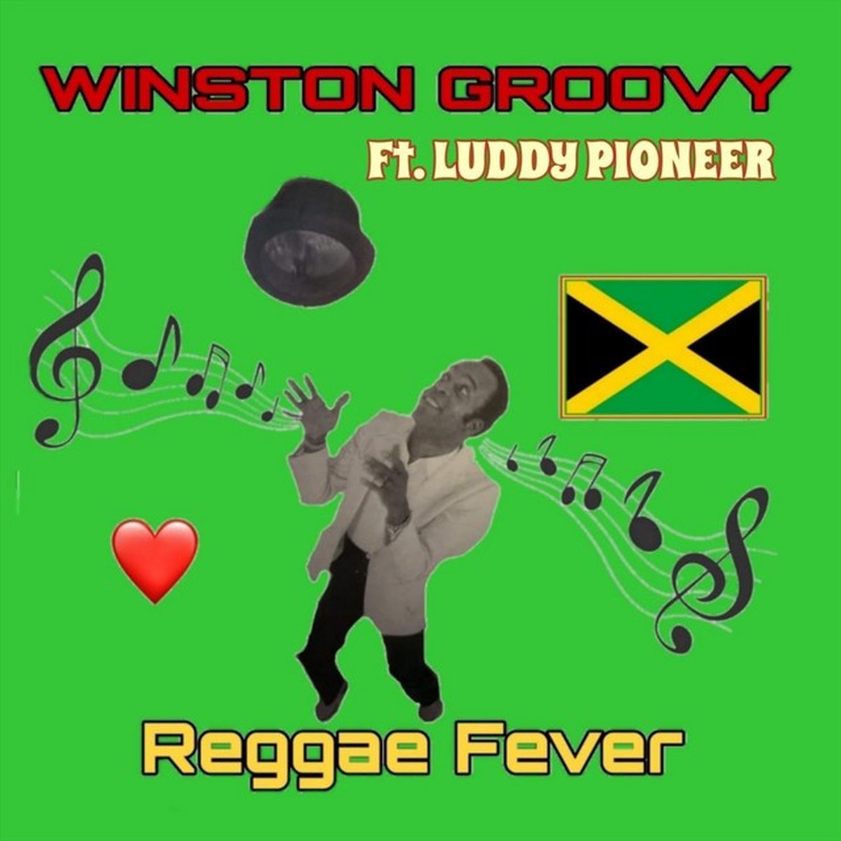 Winston Groovy Feat. Luddy Pioneer - Reggae Fever (7" Single)