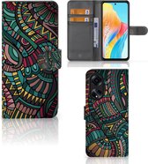 GSM Hoesje OPPO A98 5G Flip Case Aztec