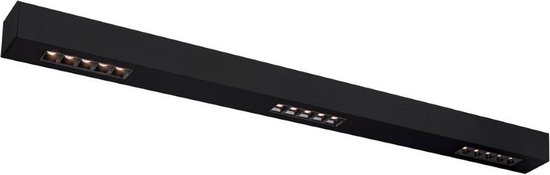 Plafondlamp Q-Line 100cm - 3000K zwart - 1000686