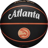 Wilson NBA Team City Collector Atlanta Hawks Ball WZ4016401ID, Unisex, Zwart, basketbal, maat: 7