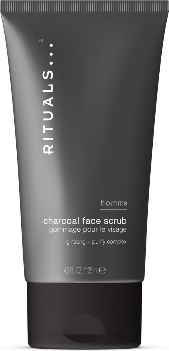 RITUALS Homme Charcoal Face Scrub – 125 ml