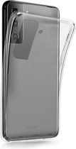 SBS Skinny Telefoonhoesje geschikt voor Samsung Galaxy S21 Hoesje Flexibel TPU Backcover - Transparant