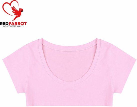 Kort Erotisch Dames Shirt | Borsten Lingerie | Zeer uitdagend en  verleidelijk | Roze... | bol