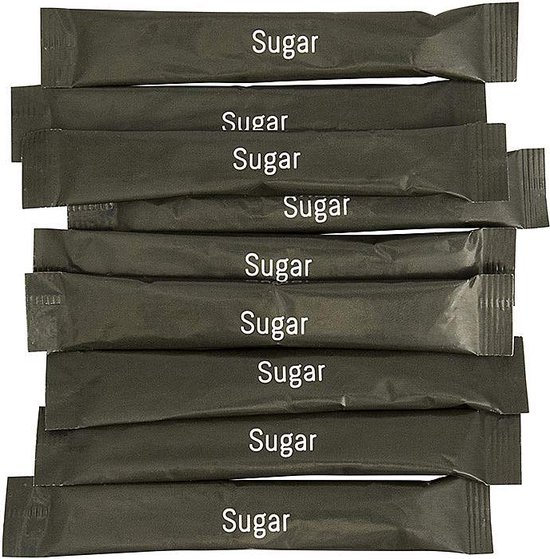 Suikerstaafjes 4 gram voordeeldoos - 1.000 st/ds.