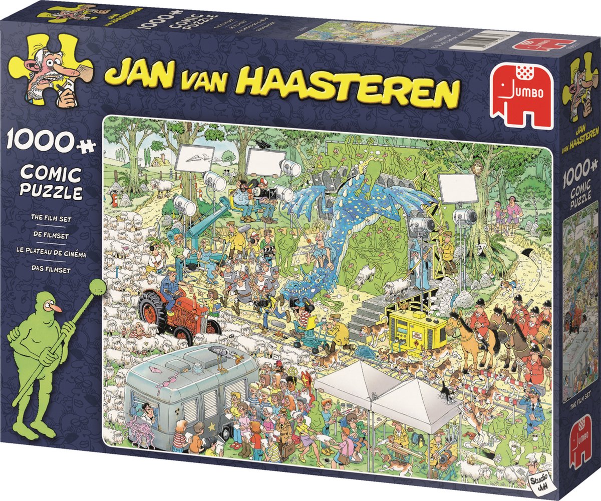 Jan van Haasteren De Filmset puzzel - 1000 stukjes