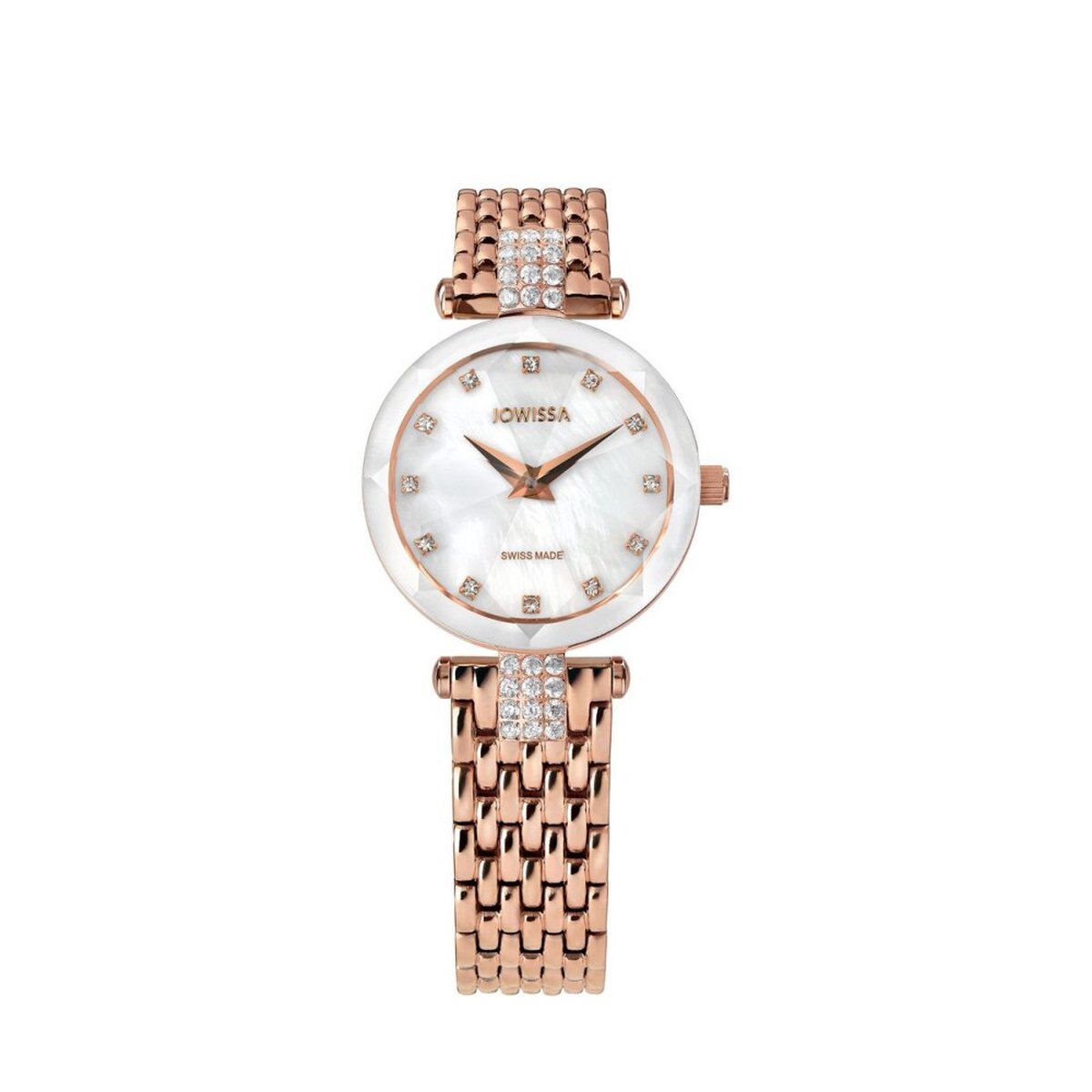 Jowissa - J5.774.S - Polshorloge - Dames - Quartz - Facet Strass