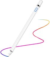 Active Stylus Pen Touch Pen Pencil Oplaadbaar Geschikt Voor Tablets En Telefoons Universeel - Wit
