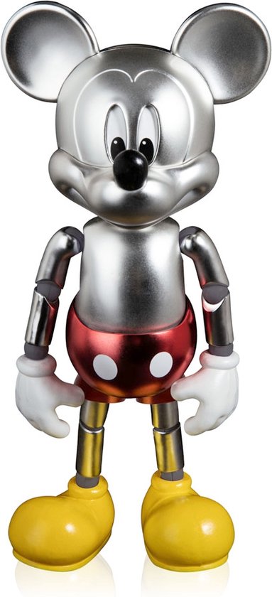 Beast Kingdom Toys Mickey Mouse - 1/9 Mickey Mouse 16 cm Disney 100 Years of Wonder Dynamic 8ction Heroe Actiefiguur - Multicolours