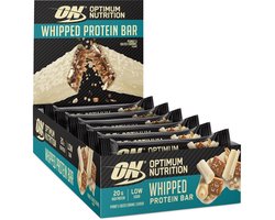 Optimum Nutrition Whipped Protein Bars - Peanut Salted Caramel Proteine Repen - 10 Eiwitrepen (600 gram)