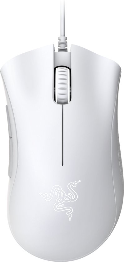 Razer DeathAdder Essential - Bedrade Gaming Muis - Ergonomisch - Programmeerbaar - 6.400 DPI - Optisch - Wit