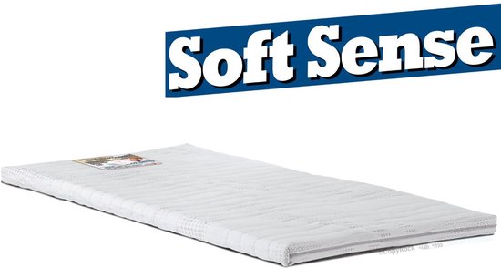 Soft Sense Koudschuim Topper | 6,5cm dik| CoolTouch Comfort-foam Topdek matras 80x210 cm