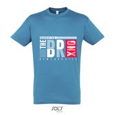 T-Shirt 359-24 The Bronx - aquablauw, L