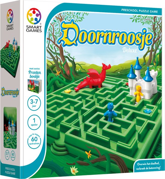 SmartGames Doornroosje Deluxe (60 opdrachten) – Denkspel