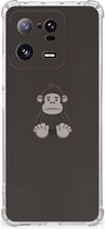 Smartphone hoesje Xiaomi 13 Pro Hoesje Bumper met transparante rand Gorilla