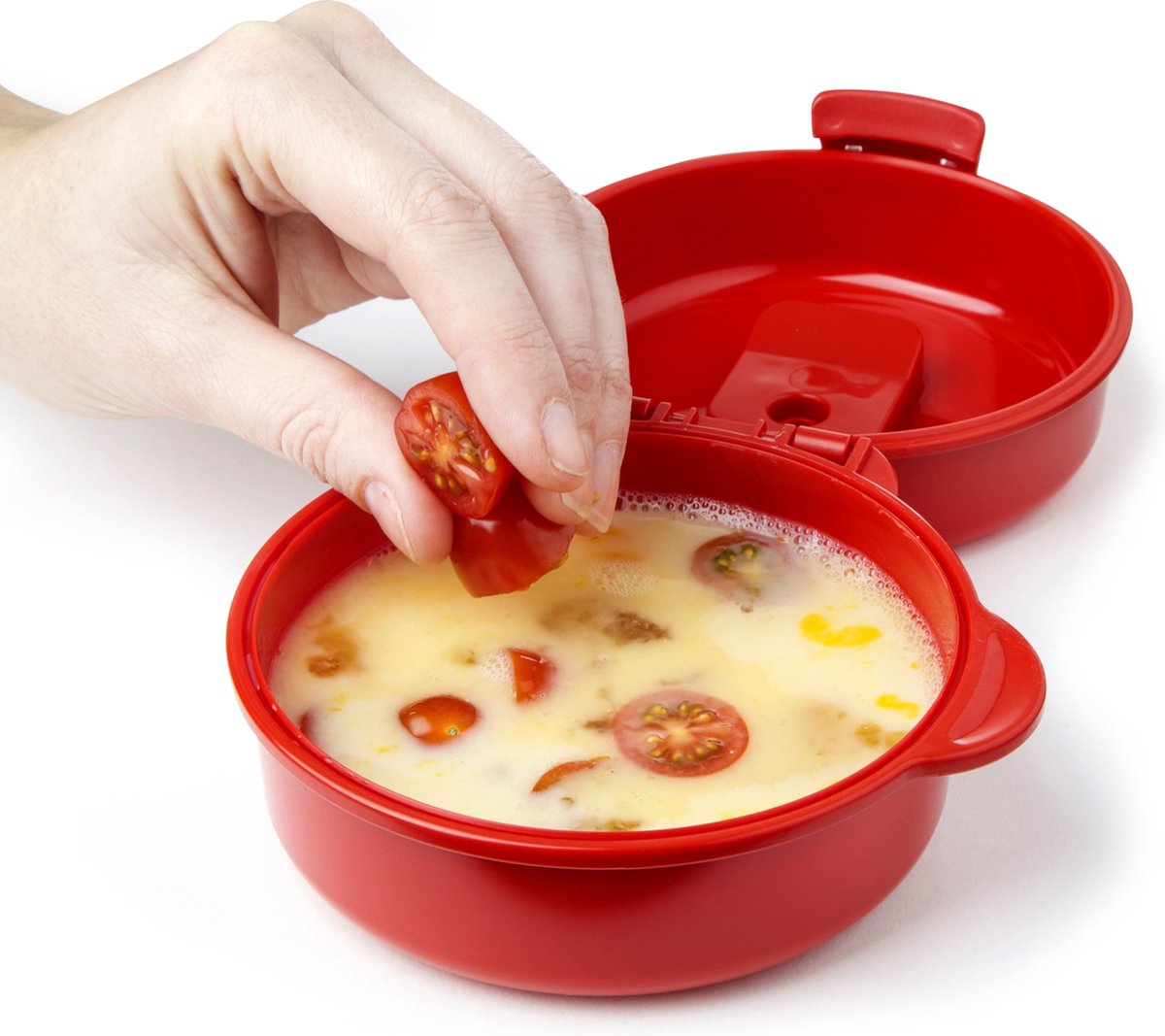 Sistema Microwave Easy Eggs - Eierkoker magnetron - Omeletmaker - Met stoomklep - 271ml — afbeelding 5