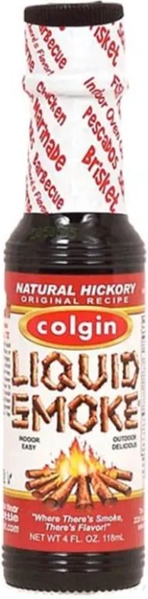 Colgin Liquid Smoke - Hickory - 118ml - (Engeland) - (England) - (Rooksaus) - (Saus)