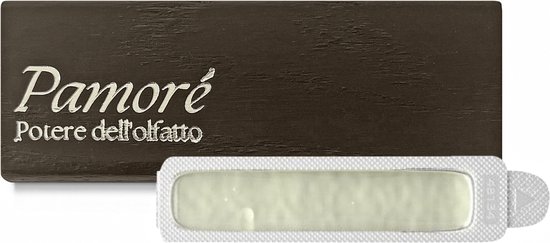 Pamoré autoparfum - Bruin-zilver - Lime basil & citrus - vervangbare geurelementen