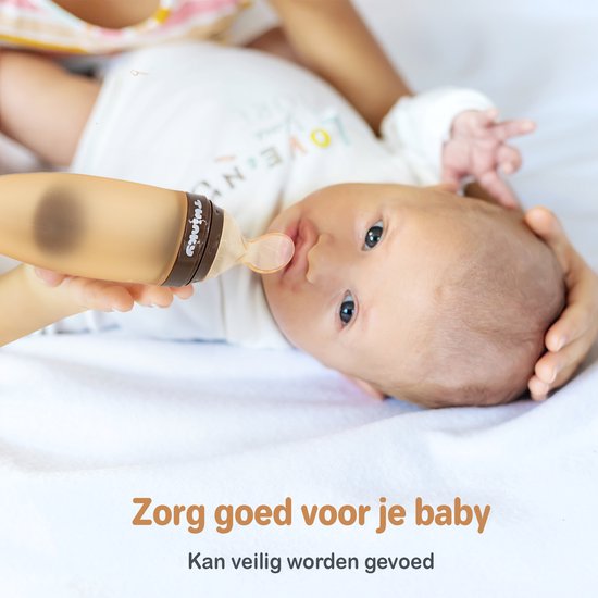 Twinky® Knijpfles Lepel 2 STUKS - Handige Baby Knijpfles + Voedingslepel voor Onderweg & Thuis - Eten & Drinken in 1 - PPU Kwaliteit Silicoon — afbeelding 5