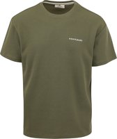 Anerkjendt - Kikki T-shirt Groen - Heren - Maat XL - Regular-fit