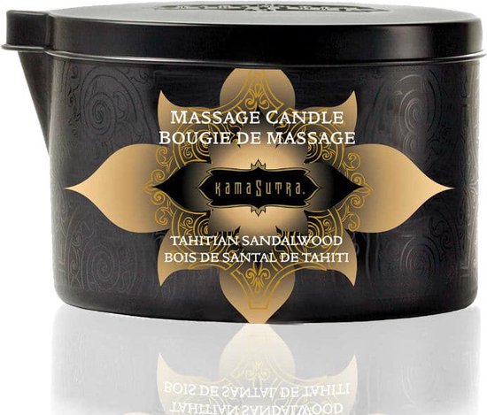 Foto: Massage kaars vanilla sandalwood