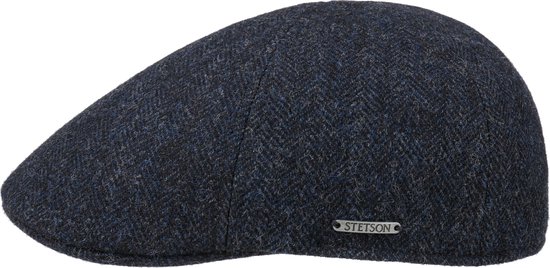 Foto: Stetson herringbone flat cap heren