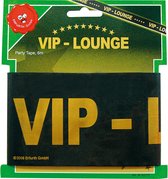 Markeer afzetlint Vip-Lounge 6 meter - Feestartikelen/versieringen