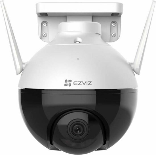 Ezviz c8c full hd wifi buiten dome (360) camera met kleurnachtzicht - zwart