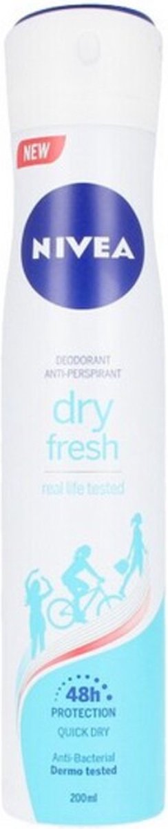 Goedkoopste Nivea - Deodorant - Spray - Dry Fresh - 200ml