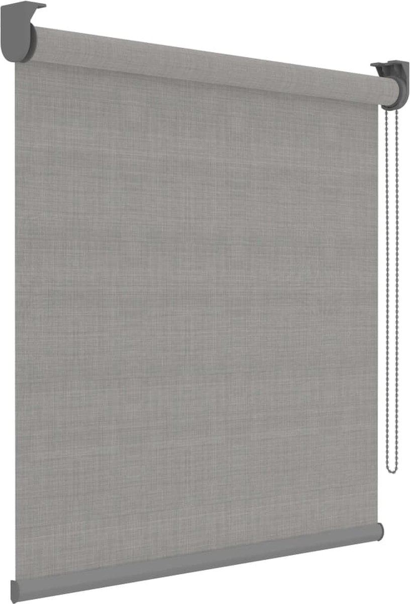 Decosol Rolgordijn Deluxe doorschijnend 60x190 cm grijs
