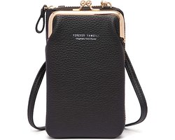 FANDARE Crossbody tas dames mobiele telefoon schoudertas vrouwen mobiele telefoon om om te hangen, schoudertas PU lederen portemonnee portemonnee met kaartsleuven meisjes handtassen