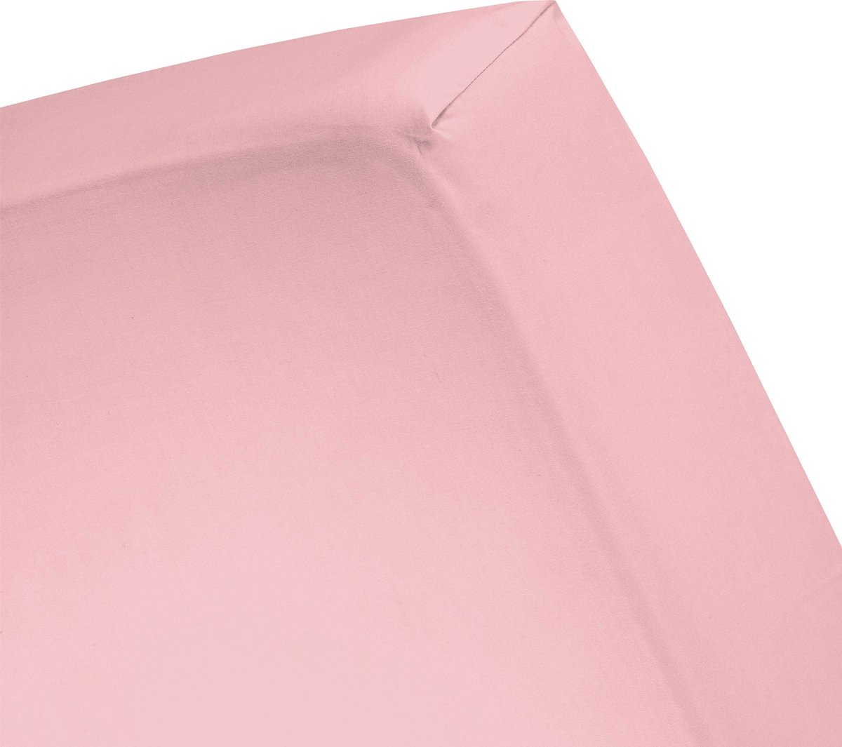 Cinderella Weekend - Hoeslaken (tot 25 cm) - Katoen - 80x200 cm - Roze Candy