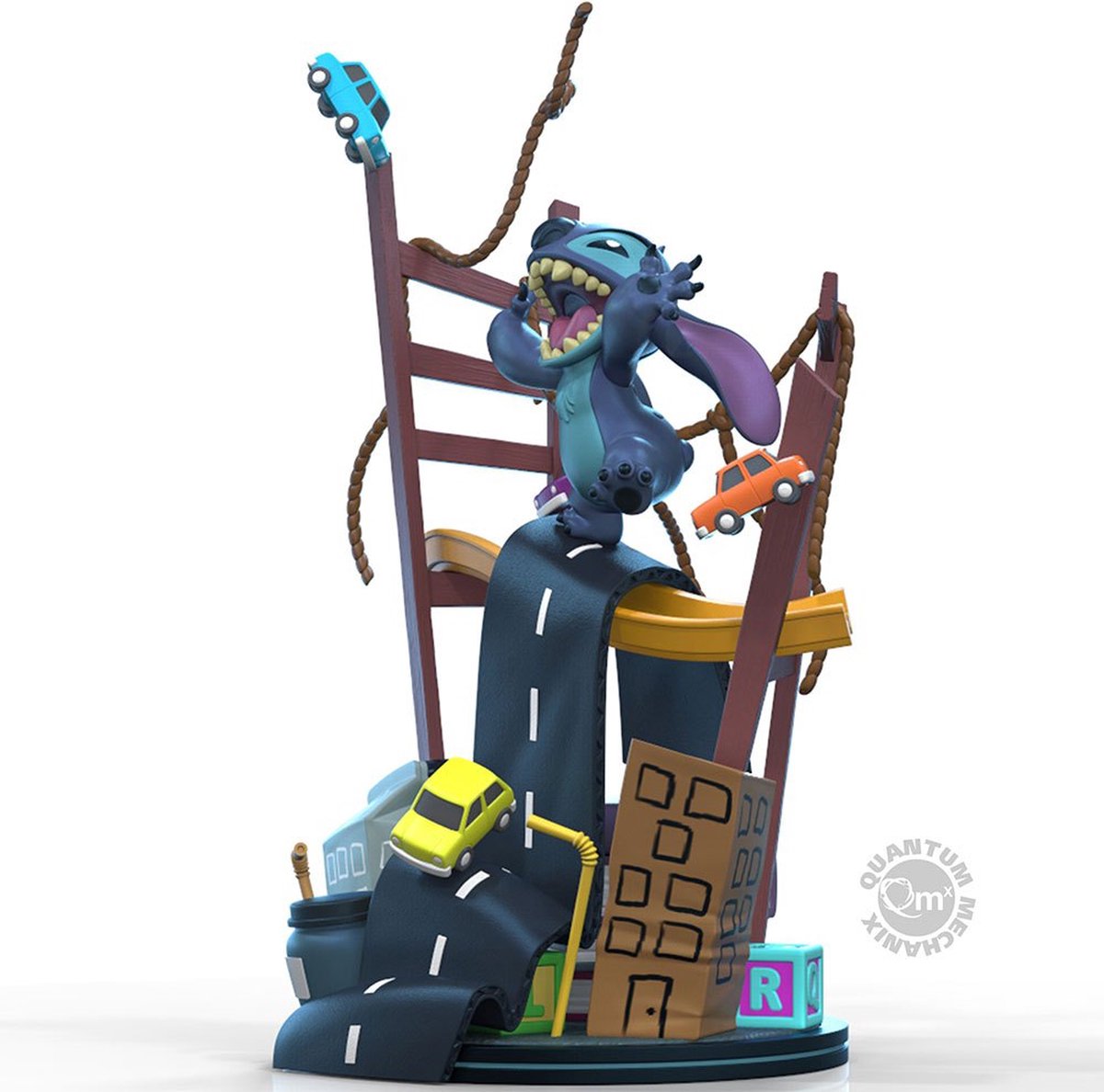 Quantum Mechanix Stitch X San Francisco - Lilo & Stich - Q-Fig Max Elite Figuur