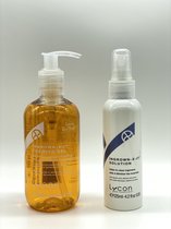 Lycon Ingrown X-IT set - weg ingegroeide haren - Foaming Gel - Solution - Voorkomt en verhelpt ingegroeide haartjes , scheerirritatie en scheerbultjes